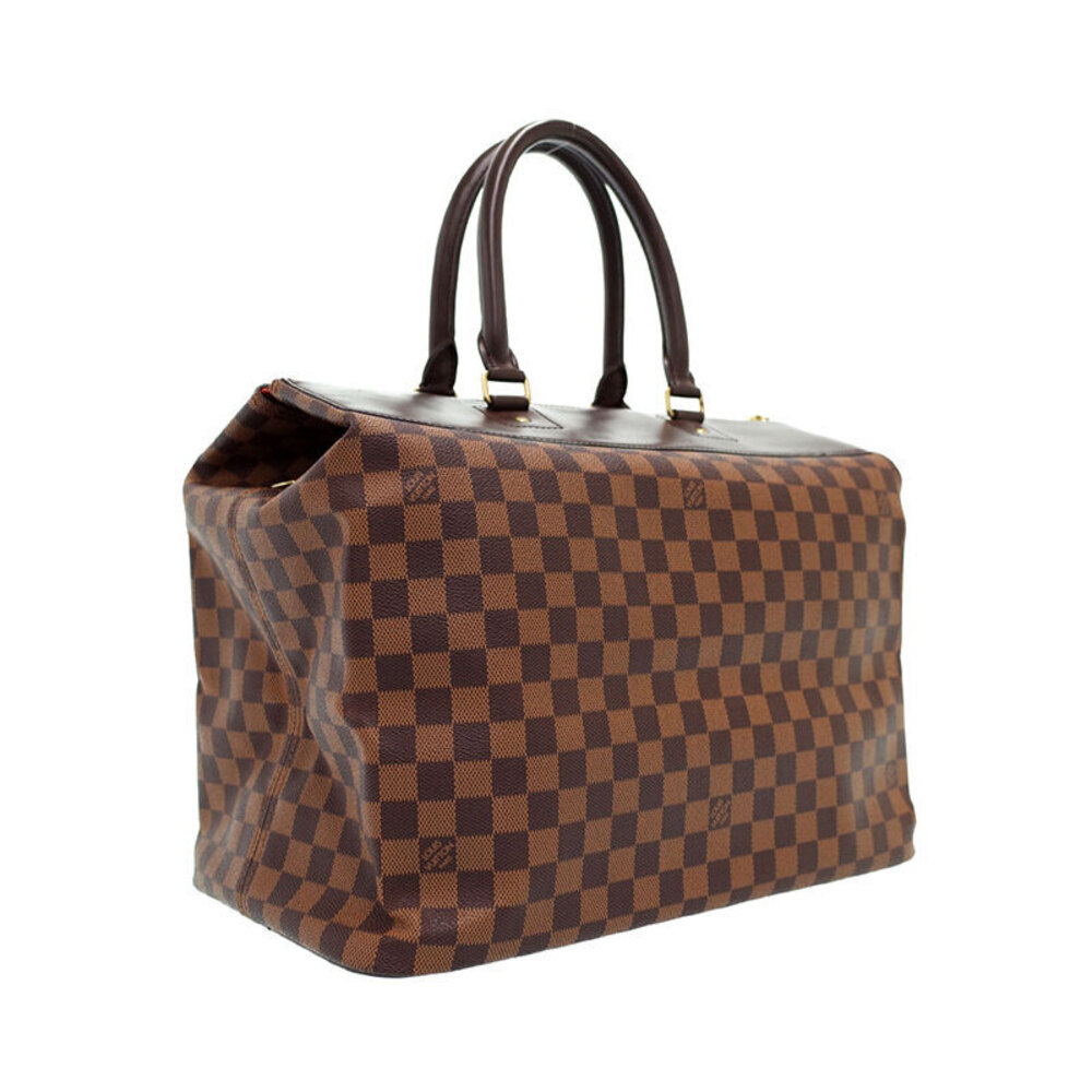 Louis Vuitton Damier Ebene Brown Boston Greenwich Bag